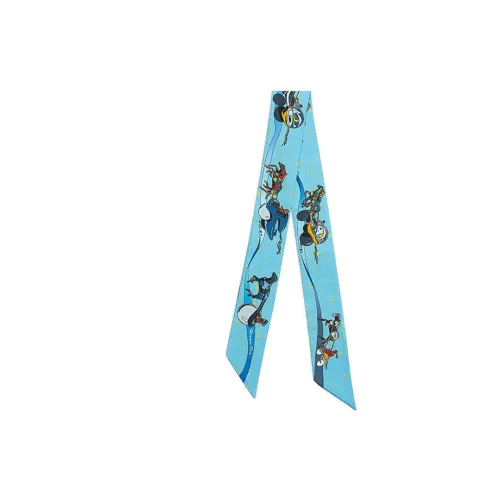 HERMES Twilly Шелковые шарфы для женщин