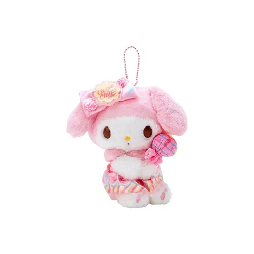 Sanrio Pearl Jewelry Collaboration Кукла Plush Подвеска 15,5 см Высота