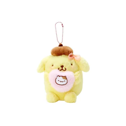 Sanrio Heart Little Buddy Collection Pompompurin Plush Куклы Подвеска 14 см Рекомендуемая высота