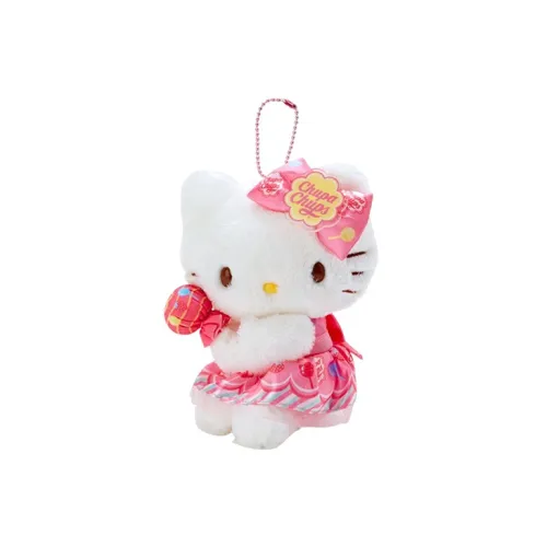 Санрио x Treasure Pearl Sanrio Hello Kitty TREASURE Жемчужный Коллаборация Хелло Китти Куклы Плюшевый Брелок 15 см Рекомендуемая Высота