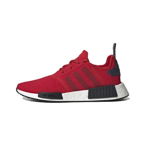 Adidas Originals NMD_R1 Противоскользящий Устойчивый к истиранию Легкий Низкий Топ Casual Мужской Красный Белый Черный