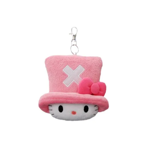BANDAI One Piece Hello Kitty Passenger Сертификат Кукла Плюшевая Подвеска 18 см Высота