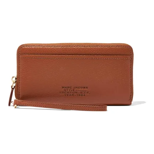 MARC JACOBS Полное зерно кожа Кошелек Женские Коричневый