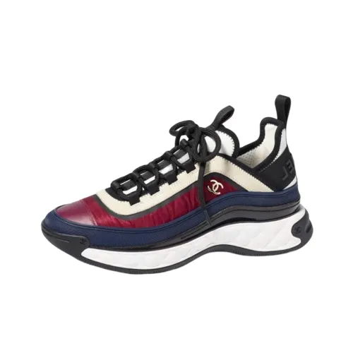 CHANEL Толстая подошва Low Top Женские кроссовки