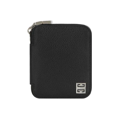 GIVENCHY Grained Телячья кожа Монетница Мужской Черный