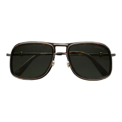 Moncler Металлические Ацетатные Авиаторские Очки Мужские