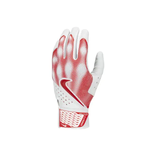 NIKE Козья кожа, Нейлон, Спандекс, Полиуретан, Полиэстер Спортивные перчатки Красный Унисекс