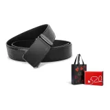 Чёрный крокодиловый узор 110 см + Подарочная коробка ко Дню святого Валентина