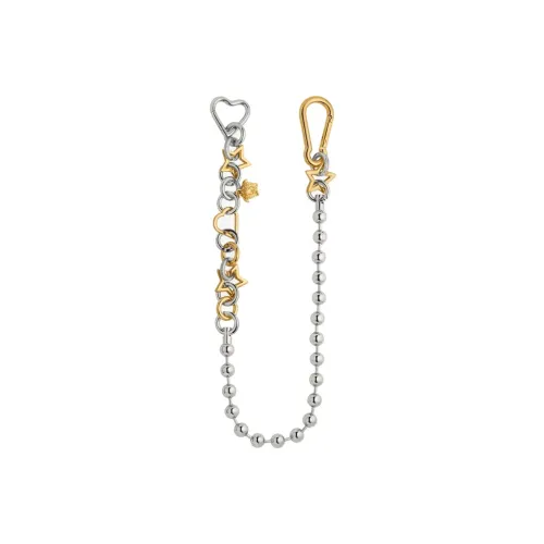 VERSACE Поясная цепочка Женская Золото Серебряный