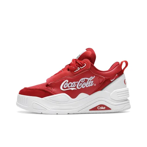 COCA COLA Скейтборд Кроссовки Низкие Красный Унисекс