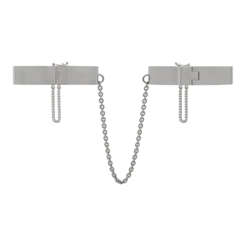 SAINT LAURENT Brass Bracelets Серебряный Женские