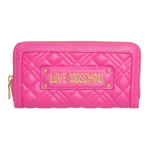 LOVE MOSCHINO Длинный кошелек женский фуксия