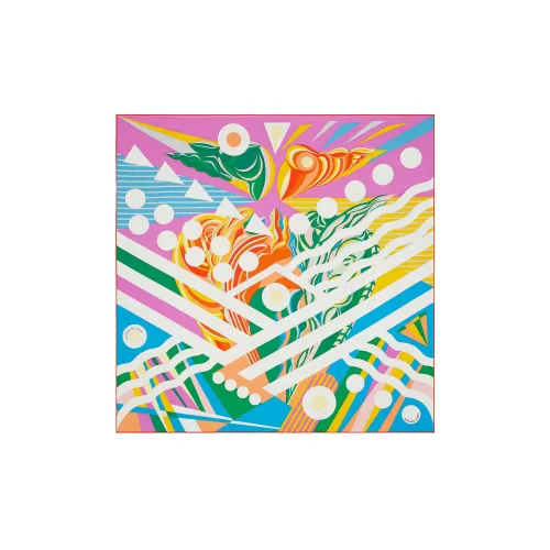 Hermes Шелковые шарфы Многоцветные Женские