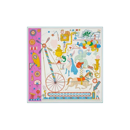 HERMES Шелковые шарфы для женщин