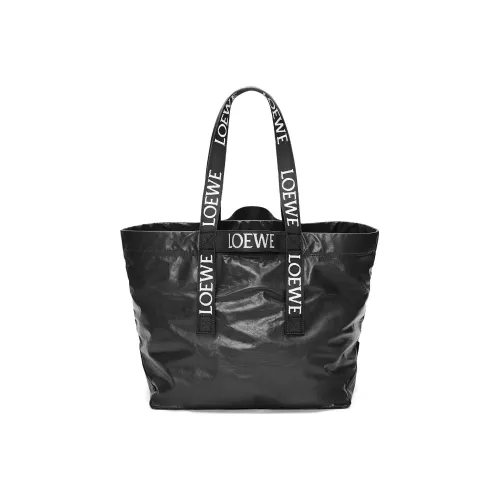 LOEWE Бумага Текстура Коровья кожа Сумка Обычный Мужской Черный