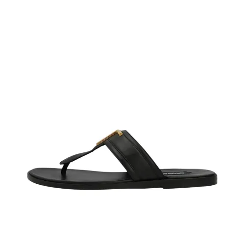 TOM FORD Шлепанцы Мужские Черные