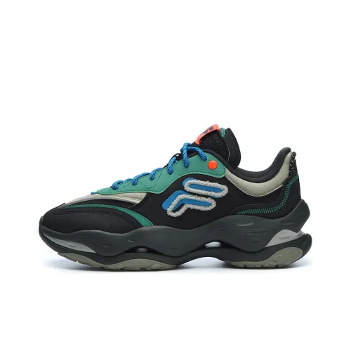 FILA FUSION Low Top Casual Men's Black