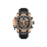 RT3532S-Розовый корпус, черный циферблат, черный ремешок