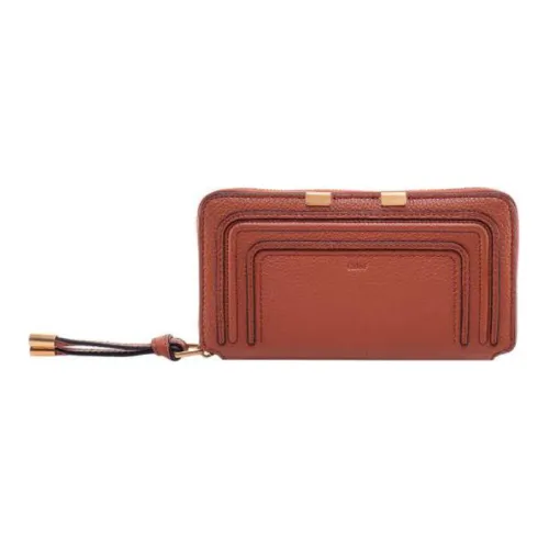 Chloe Marcie Телячья кожа Кошелек Женские Коричневый