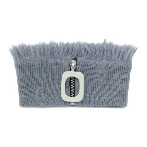 Шарфы JW Anderson серого цвета, мужские