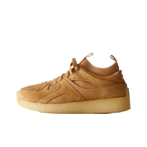 Clarks Casual Низкий Топ Рыжий Коричневый Мужской