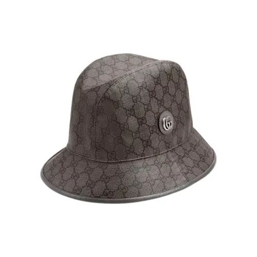 GUCCI Хлопок полиэстер коровья кожа панамы унисекс