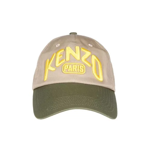 KENZO Хлопок Кепки Светло-Янтарный/Зеленый Мужской