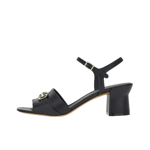 FERRAGAMO GANCINI One Ремень Сандалии Женские Черные