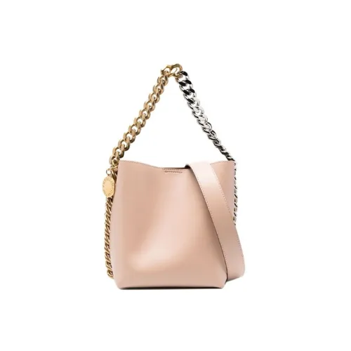 Stella McCartney ПУ (полиуретан) Ведрообразная сумка Сумка через плечо Сумка для женщин Розовая
