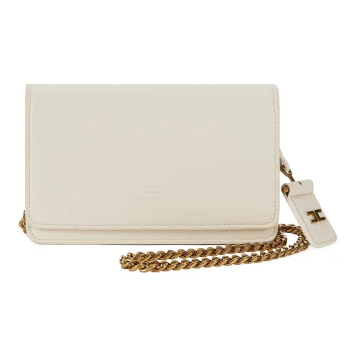 Elisabetta Franchi ПУ (полиуретан) Сумка через плечо Женская Белая