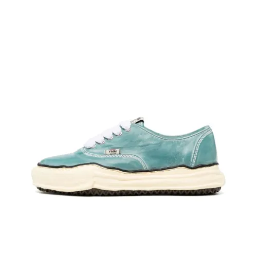 MIHARA YASUHIRO Коллаборация Коллекция Baker Low Топ Стильные Скейтбординги Мужской Зеленый