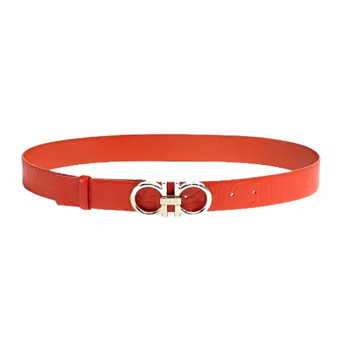 Ferragamo Ремни из коровьей кожи женские ширина 3,5 см