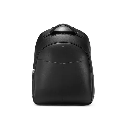 MONTBLANC Кожа Рюкзак Средний Мужской Черный
