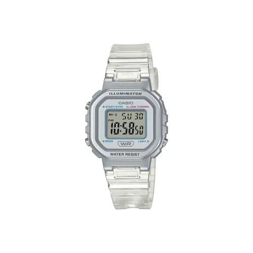 CASIO VINTAGE Series Кварцевый механизм Смольный ремешок Часы Женские Белый циферблат