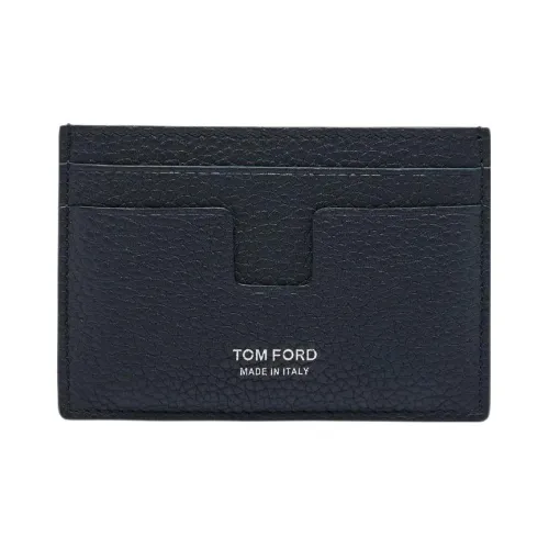 TF GRAIN LEATHER Держатель для карт Мужской Синий