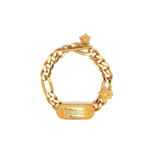 VERSACE Металл Браслеты Золотой Мужской