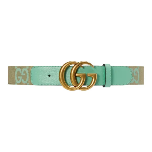 GUCCI Letter Logo Модный Плавный Застежка Кожаные Ремни Мужской Ширина 4CM