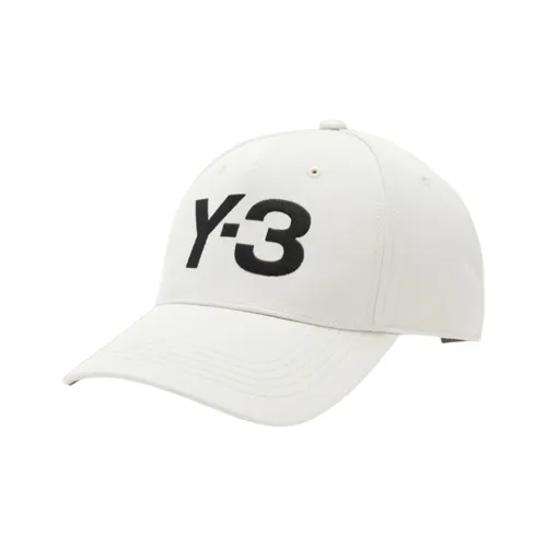 Y 3 Хлопок Бейсболка Белая Унисекс
