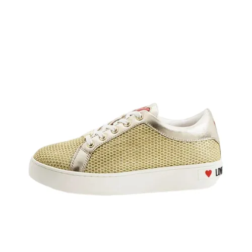 LOVE MOSCHINO Стильные Скейтбординги Женские Золотые