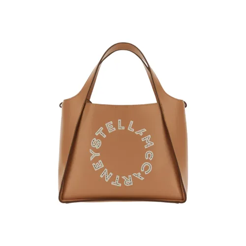 Stella McCartney Полиуретан Тоут Сумка Сумка для покупок Сумка через плечо Сумка Женская Коричневая