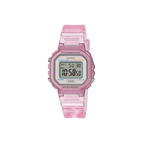 CASIO Кварцевый механизм Часы Женские Розовый Циферблат LA 20WHS 4A