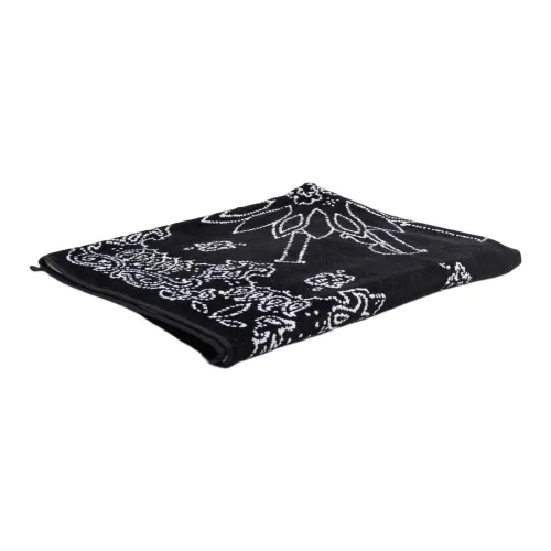 AMIRI Cotton Knit Шарфы Черный Женские