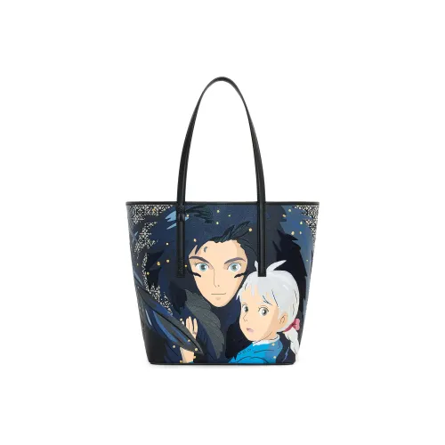 LOEWE Совместное издание Har'S Mobile Замок Коллаборация Anagram Жаккардовая ткань с коровья кожа