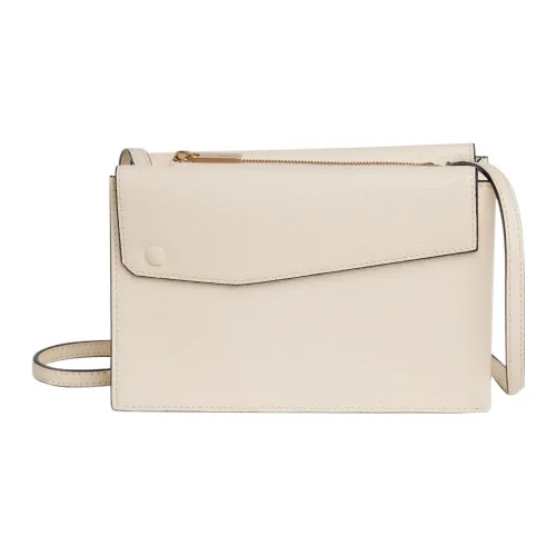 Valextra Телячья кожа Сумка через плечо Сумка на плечо Женская Белая