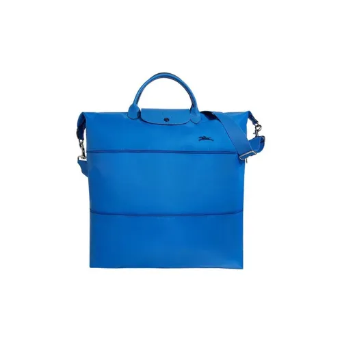 LONGCHAMP Le Pliage Дорожная сумка Сумка через плечо Сумка Большая Женская Синяя