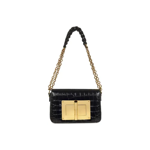 TOM FORD Сумка через плечо из телячьей кожи сумка на плечо женская черная