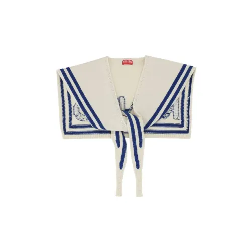 KENZO Шали Белый Женские