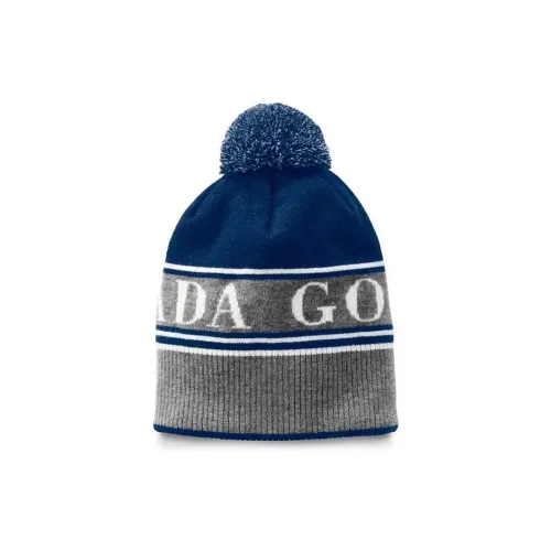 Canada Goose Wool Beanies Синий/серый Женские