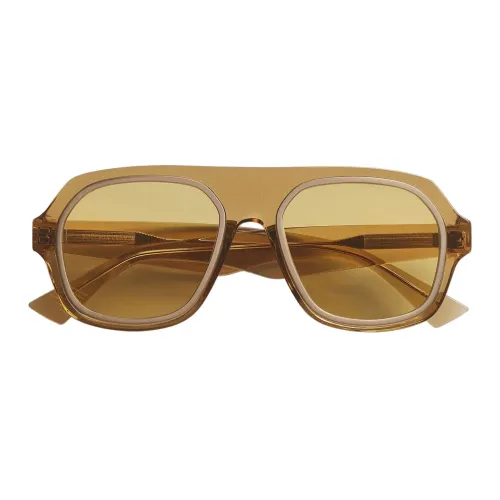 Bottega Veneta Солнцезащитные очки Желтые Мужские