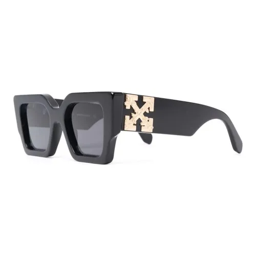 Off Белые Солнцезащитные Очки Черные Унисекс